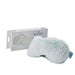 warmies microwavable soft eye mask in marshmallow mint with box in the background