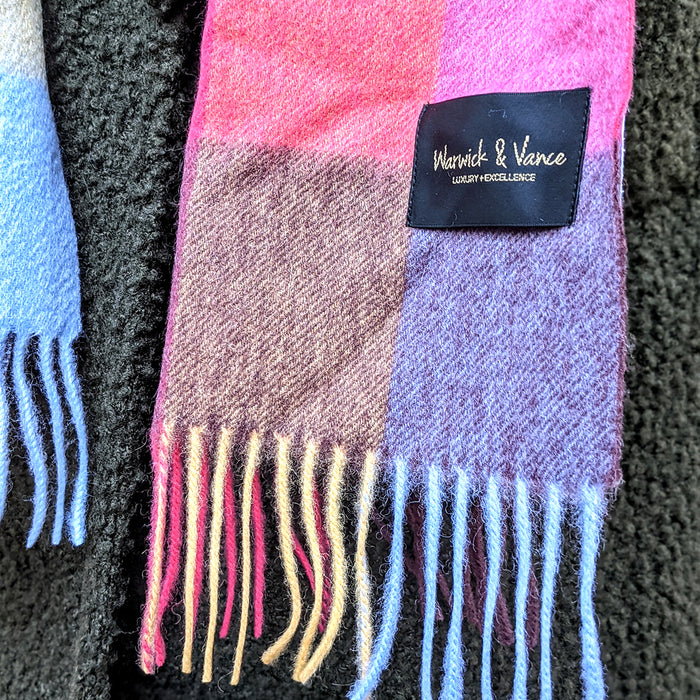 Warwick & Vance Women's Soft Touch Woollen Scarf - Various Styles