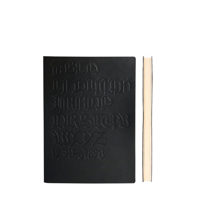 Daycraft Notebooks Embossed Black or White Lined Note Pad A5/A6
