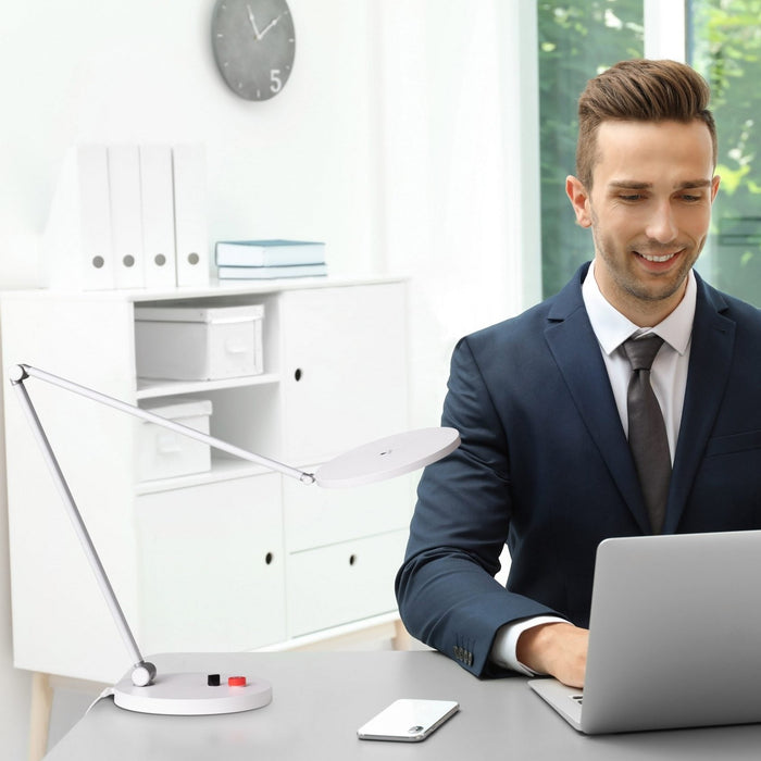 Daylight Company Tricolour White LED Desk Lamp Adjustable