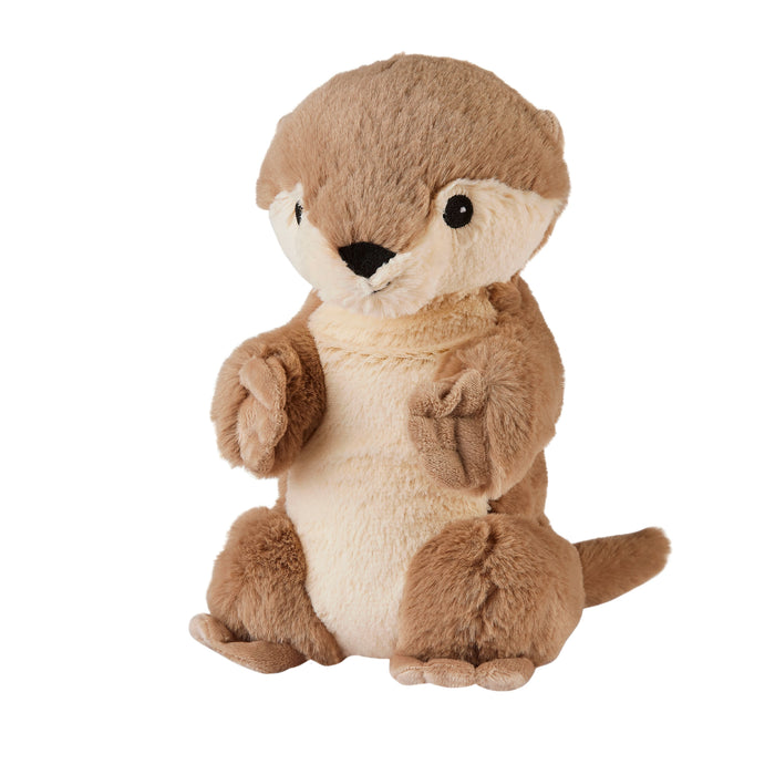 Warmies Otter 13" Microwavable Soft Comforting Toy Wheat Filled With Lavender Scent