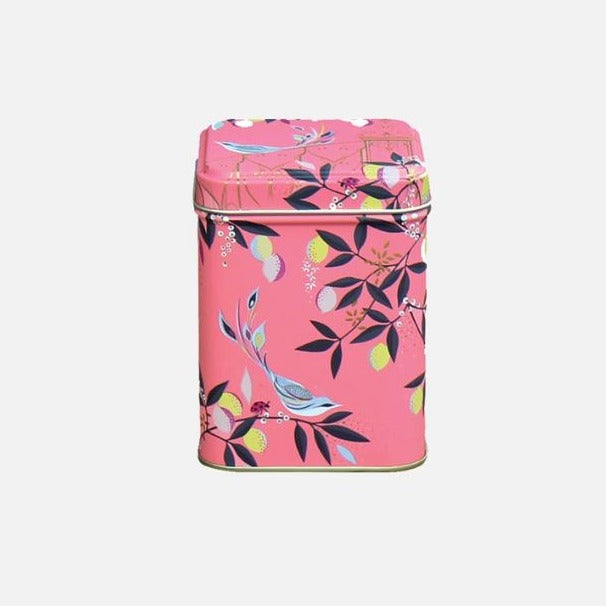 Sara Miller Orchard Small Square 100g Storage Tin Canister