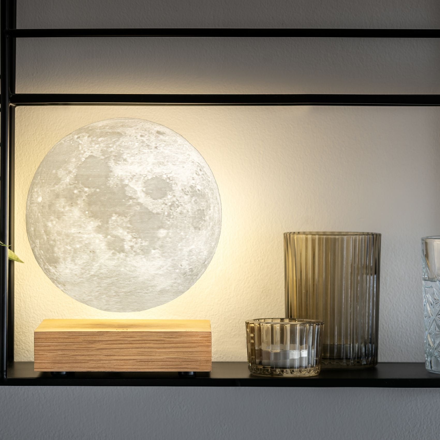Gingko Smart 3D Printed Floating LED Moon Desk Lamp — Pizzazz Retail