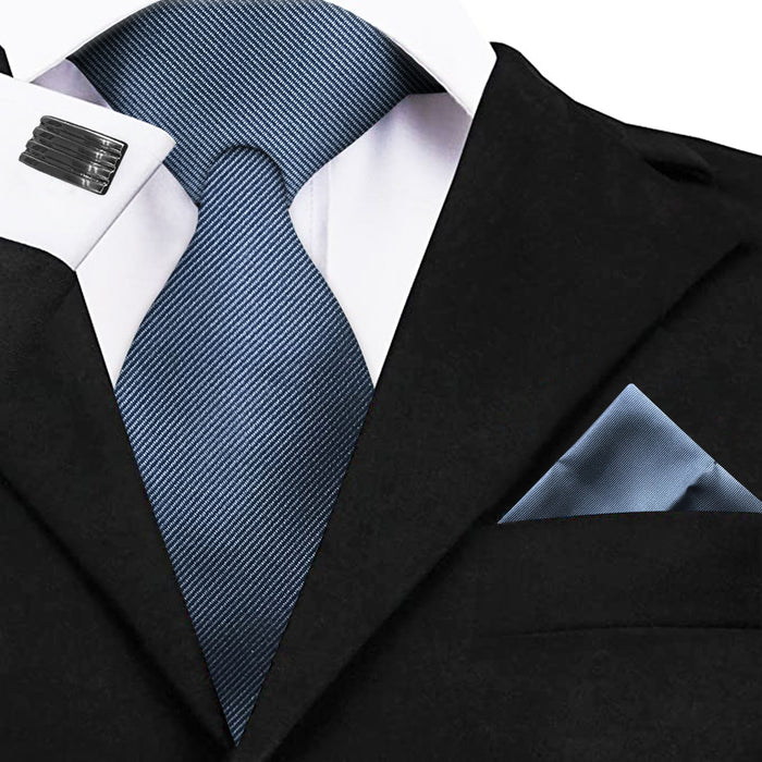 Warwick & Vance Neck Tie, Handkerchief And Cufflinks Luxury Gift Box Sets
