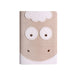 Light pink and beige sheep face notepad.