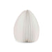 Gingko Bamboo Wood And Tyvek Waterproof Paper Vase Set Against A White Background